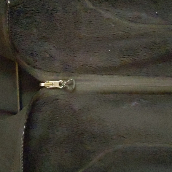 Koppen Reversible Black Fleece Full Zip Jacket Size Small - Picture 11 of 14